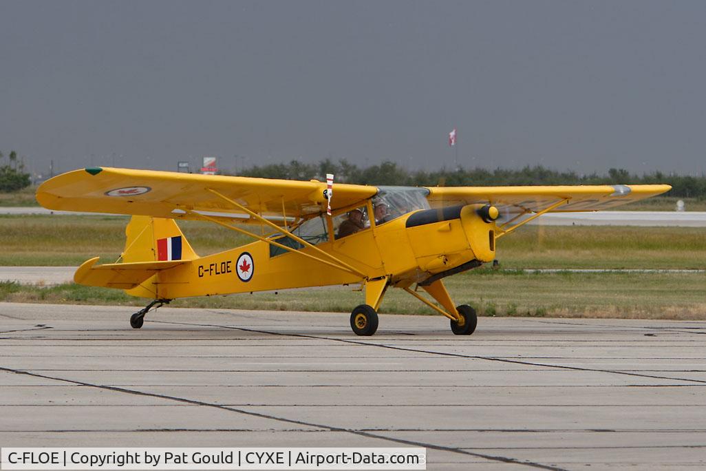 C-FLOE, 1948 Taylorcraft Auster AOP.III C/N TAY297V, Taken August 2007 at CYXE
