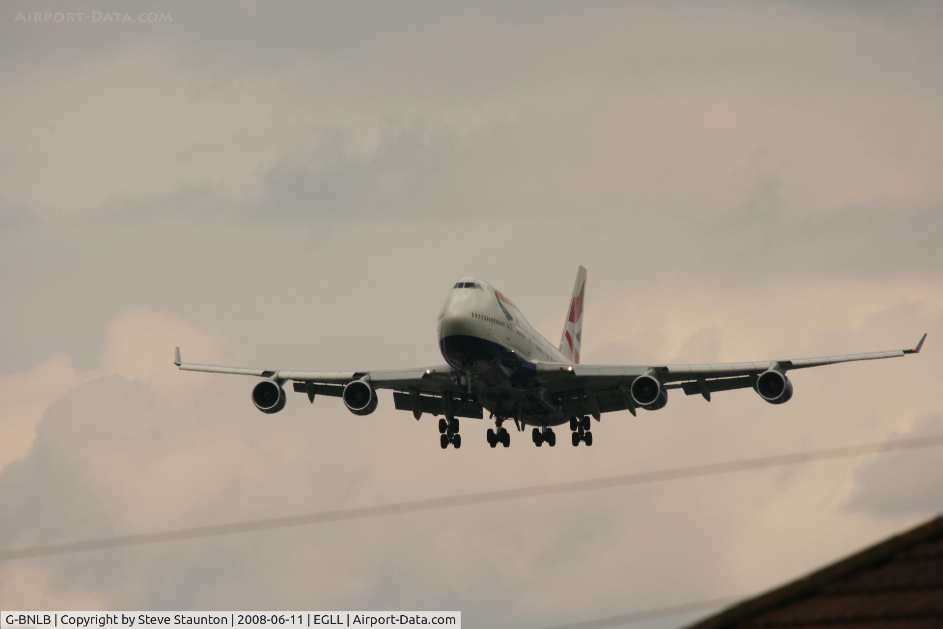 G-BNLB, 1989 Boeing 747-436 C/N 23909, Taken at London Heathrow 11th June 2008