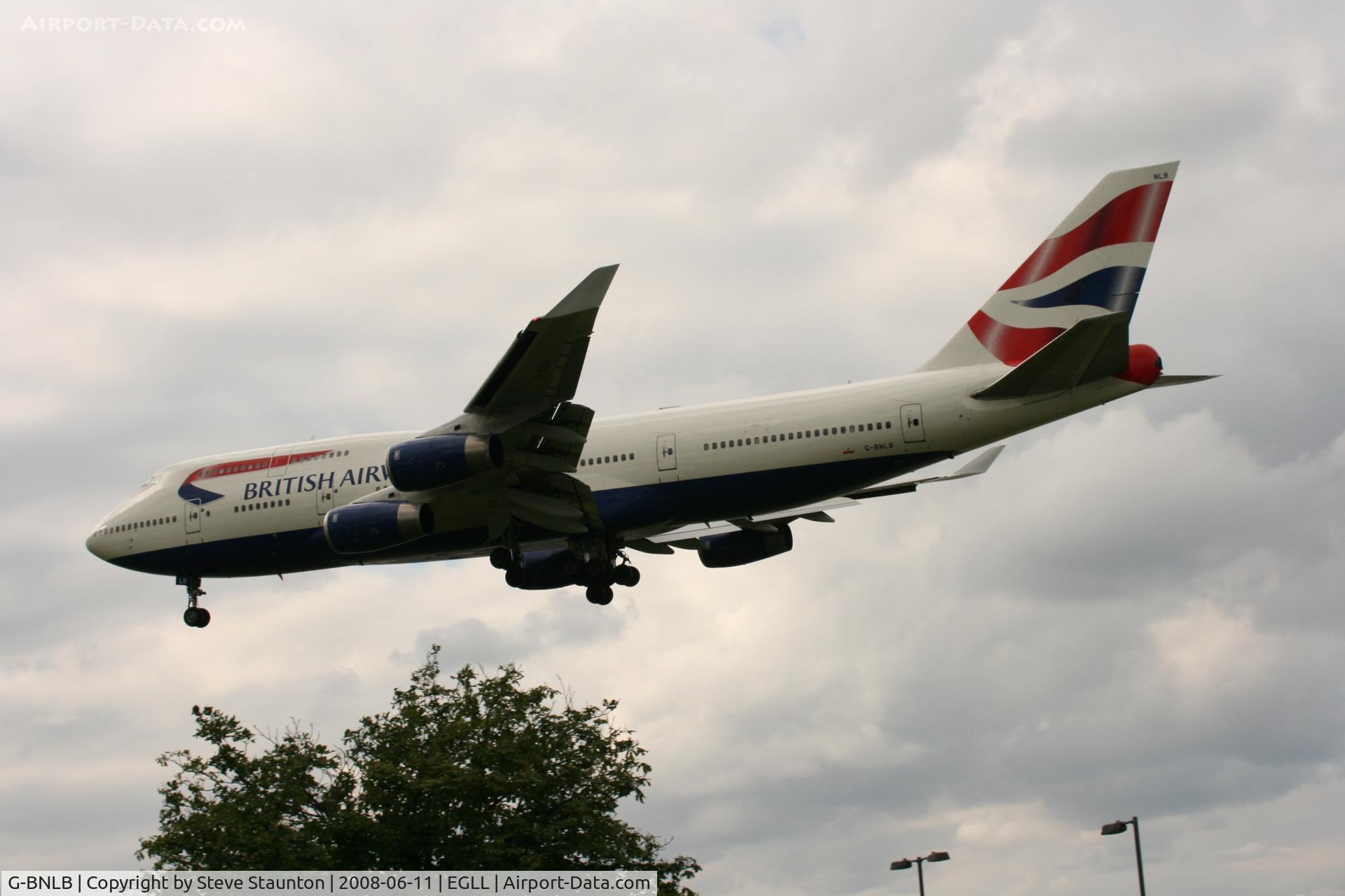 G-BNLB, 1989 Boeing 747-436 C/N 23909, Taken at London Heathrow 11th June 2008