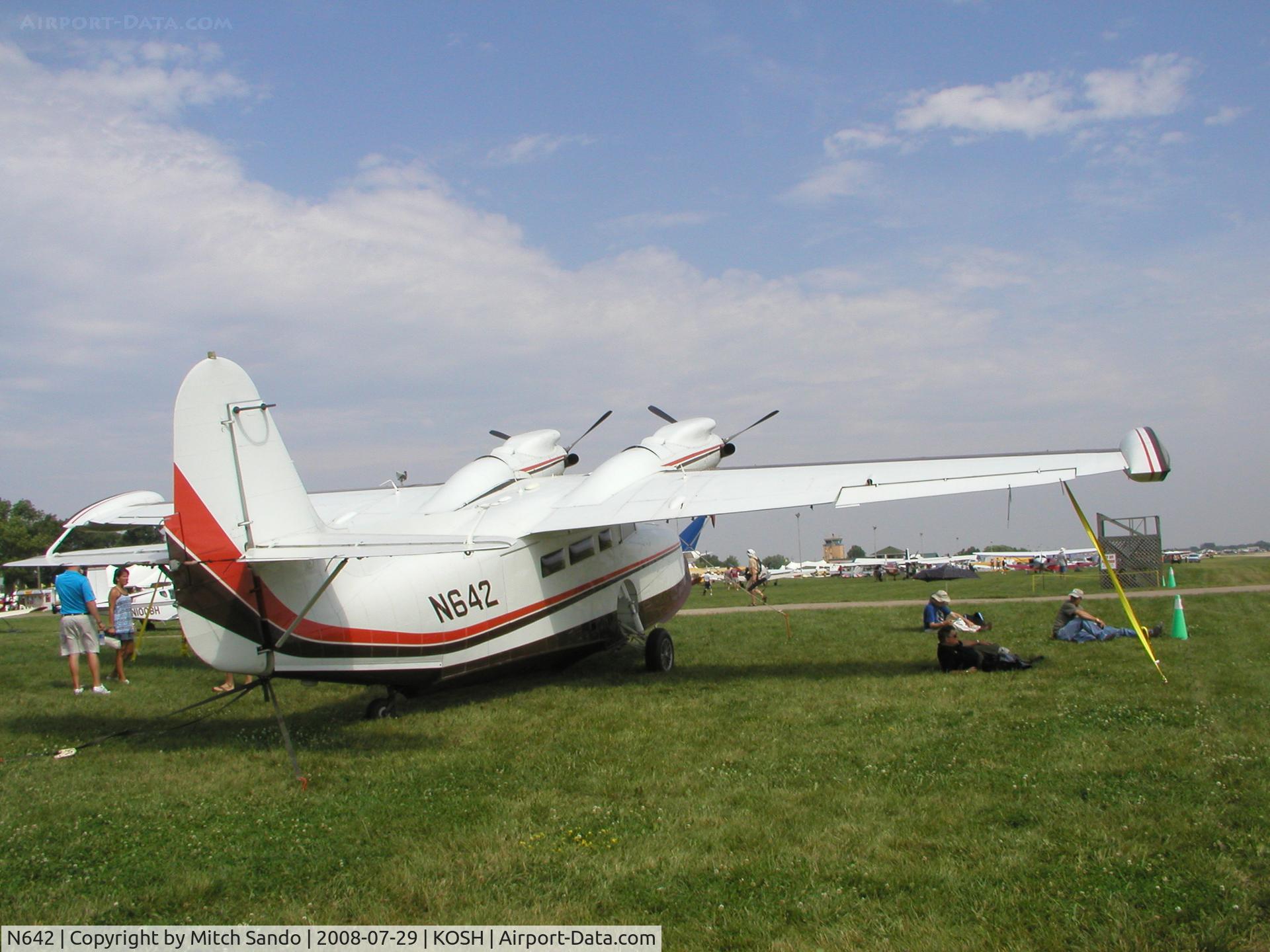 N642, 1968 McKinnon G21C C/N 1204, EAA AirVenture 2008.