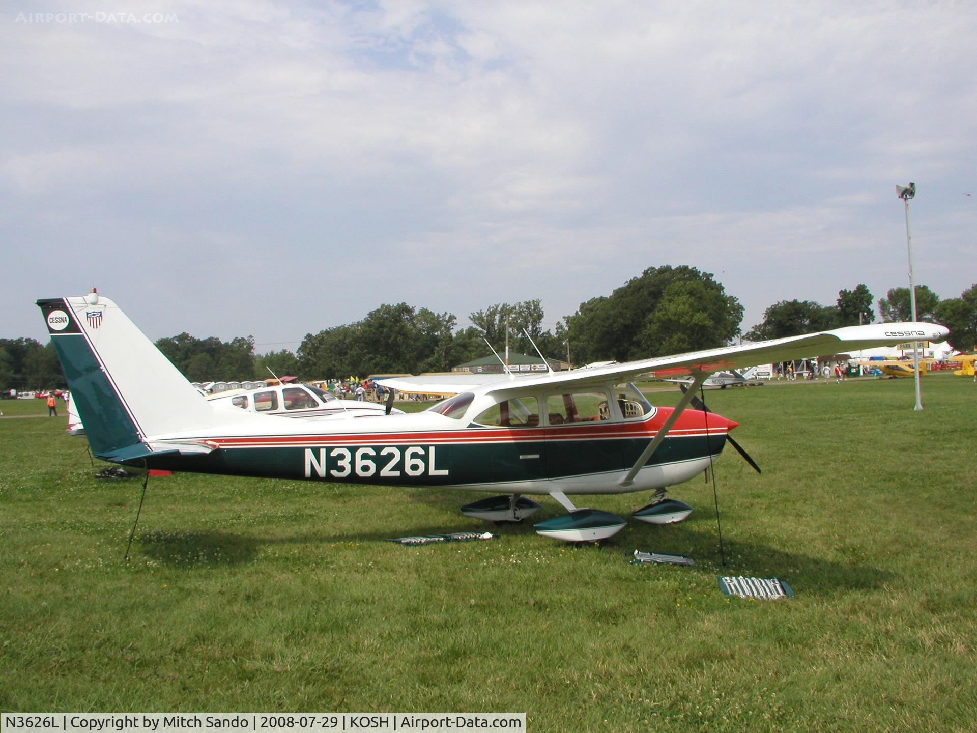 N3626L, 1965 Cessna 172G C/N 17253795, EAA AirVenture 2008.