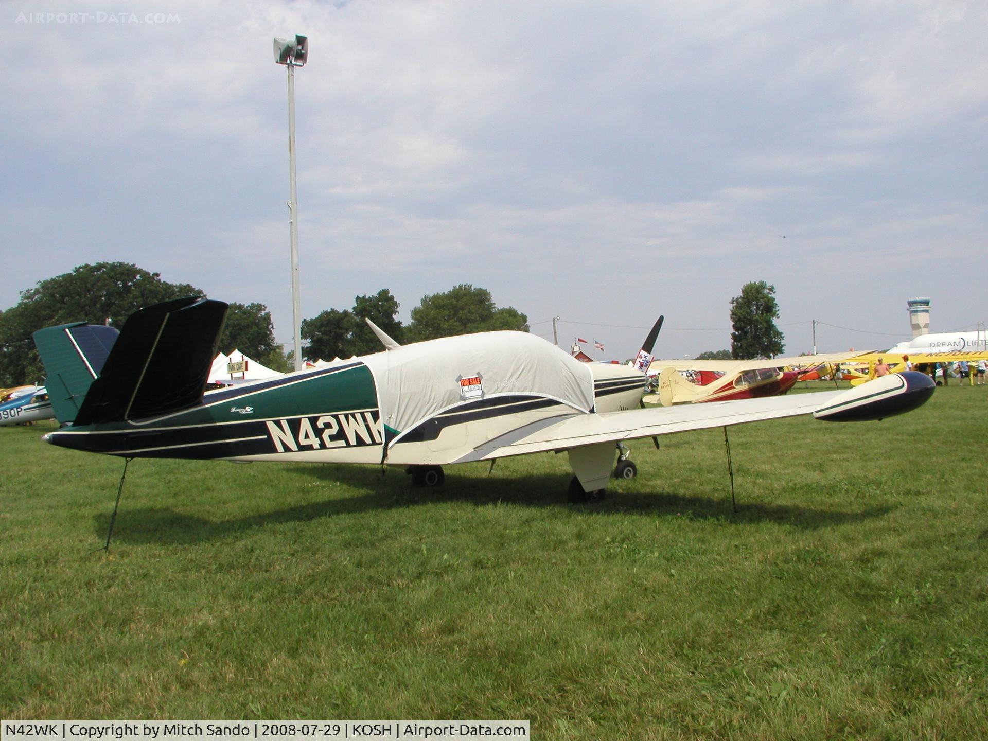 N42WK, 1964 Beech S35 Bonanza C/N D-7390, EAA AirVenture 2008.