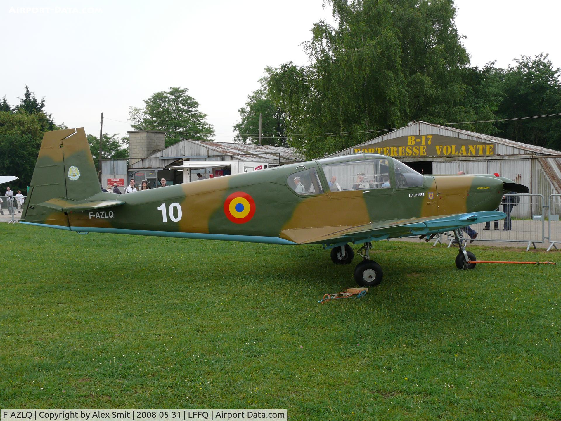 F-AZLQ, 1975 IAR IAR-823 C/N 10, IAR825 F-AZLQ painted as Romanian Air Force 10