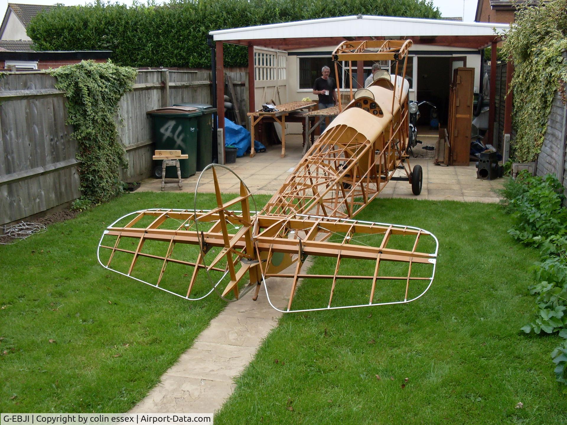 G-EBJI, 1977 Hawker Cygnet Replica C/N PFA 077-10240, photos taken september 2008 after fitting bottom wings