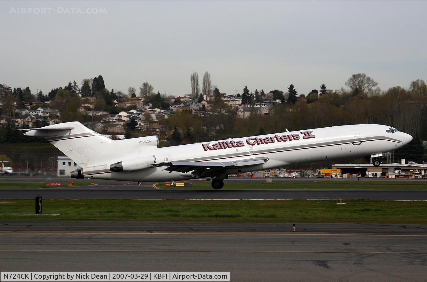 N724CK, 1971 Boeing 727-225F C/N 20383, /