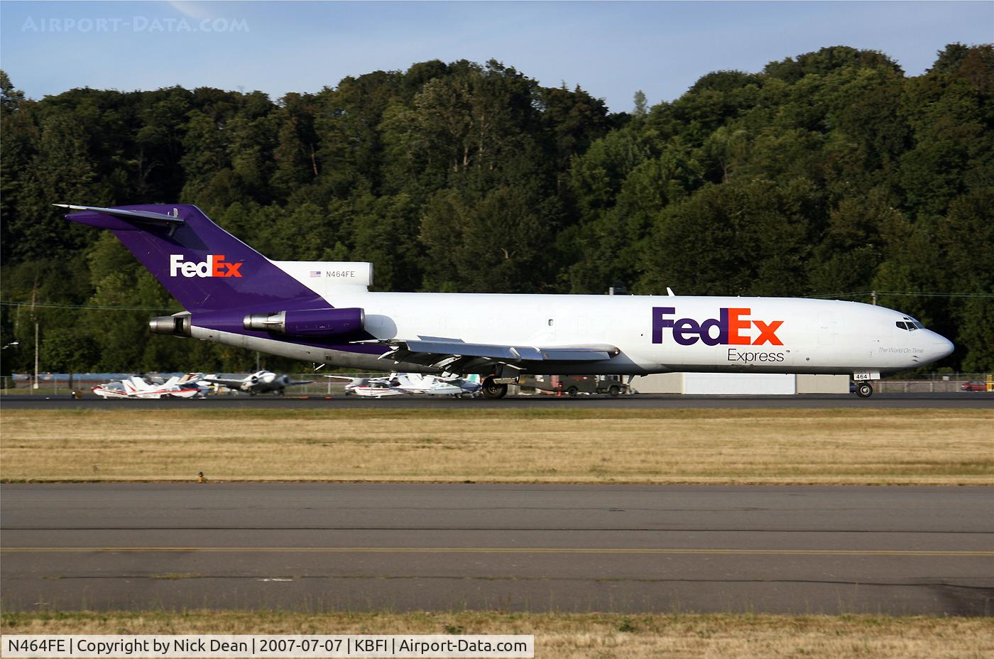 N464FE, 1976 Boeing 727-225 C/N 21288, /