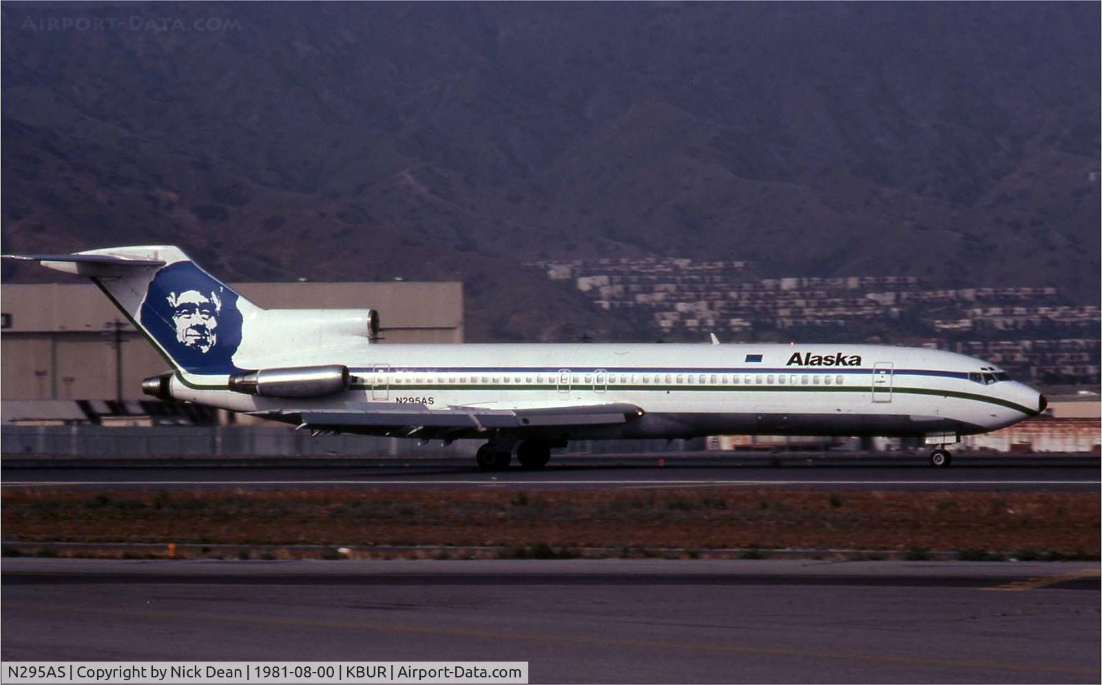 N295AS, 1980 Boeing 727-290 C/N 22147, /