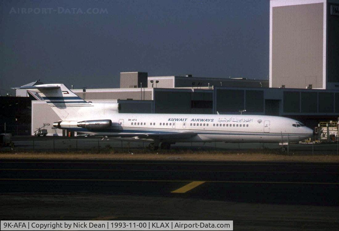 9K-AFA, 1980 Boeing 727-269 C/N 22359, Terrible photo by my standards shot from an aircraft window