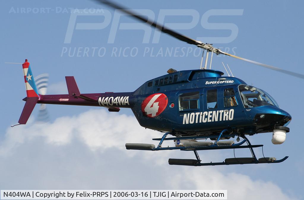 N404WA, 1988 Bell 206L-3 LongRanger III C/N 51266, Taking off for the daily report.