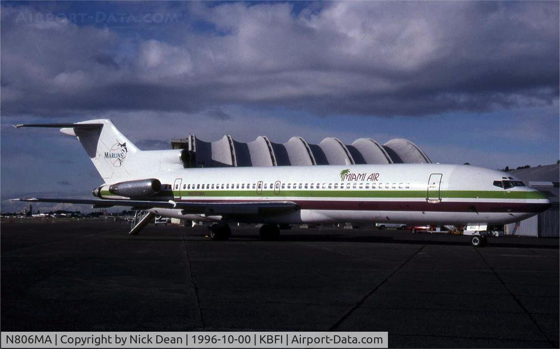 N806MA, 1980 Boeing 727-225 C/N 22437, /