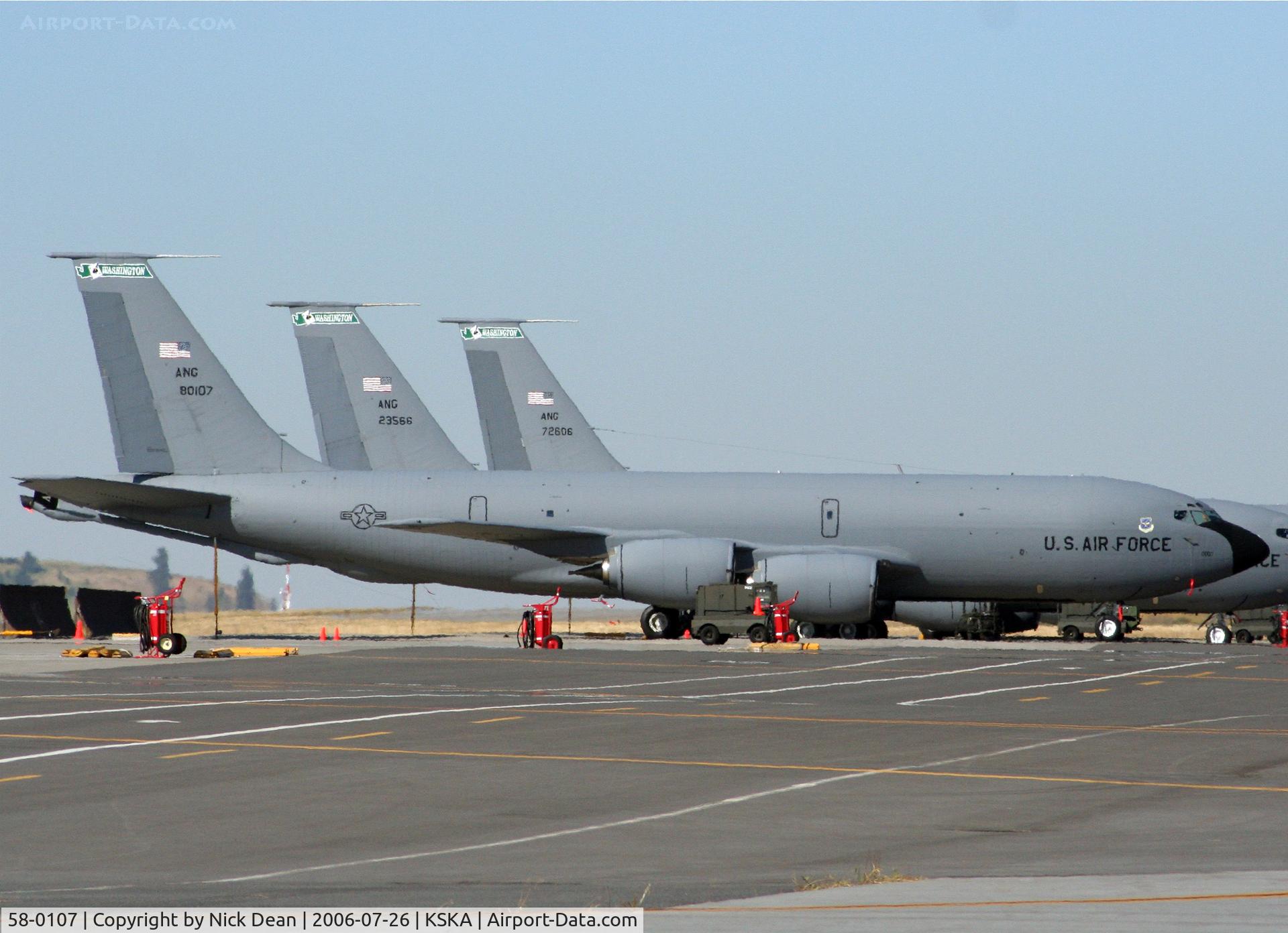 58-0107, 1958 Boeing KC-135E Stratotanker C/N 17852, /