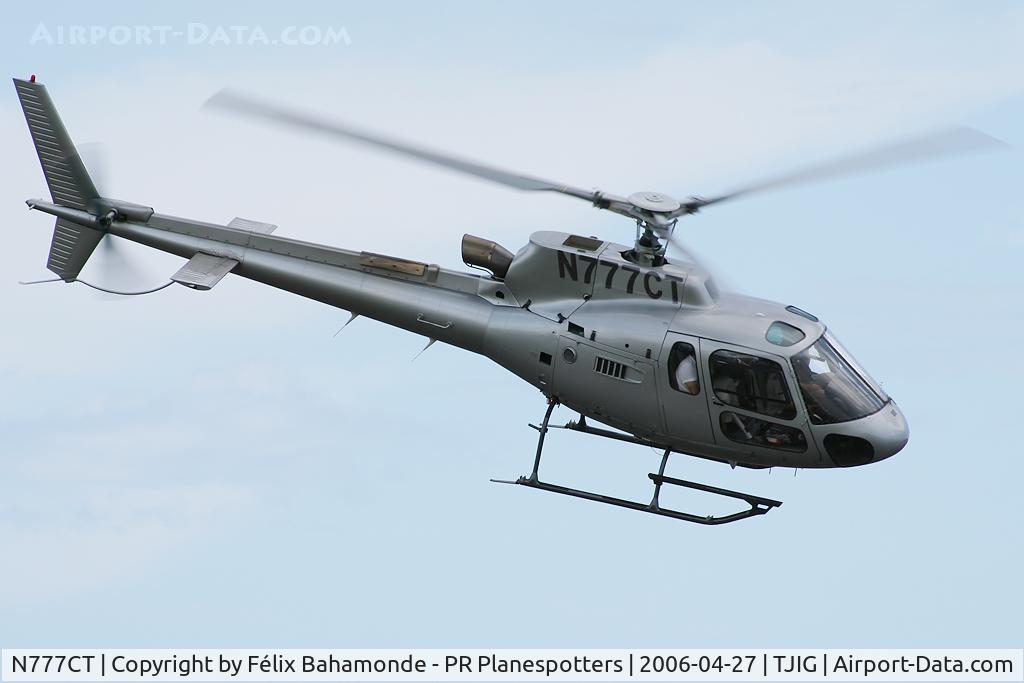 N777CT, 2001 Eurocopter AS-350B-3 Ecureuil Ecureuil C/N 3395, Taking off from SIG.
