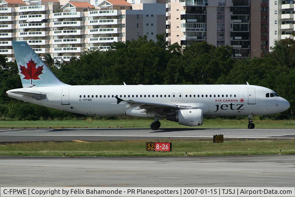 C-FPWE, 1991 Airbus A320-211 C/N 175, Lining-up at rnw 8.