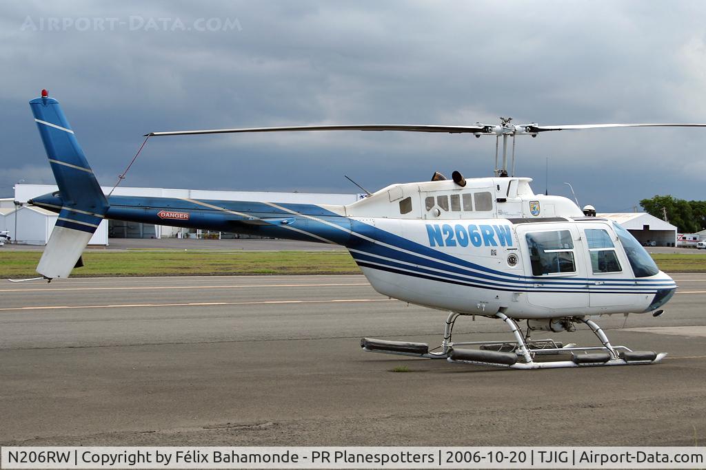 N206RW, 1995 Bell 206B JetRanger III C/N 4372, At SIG.