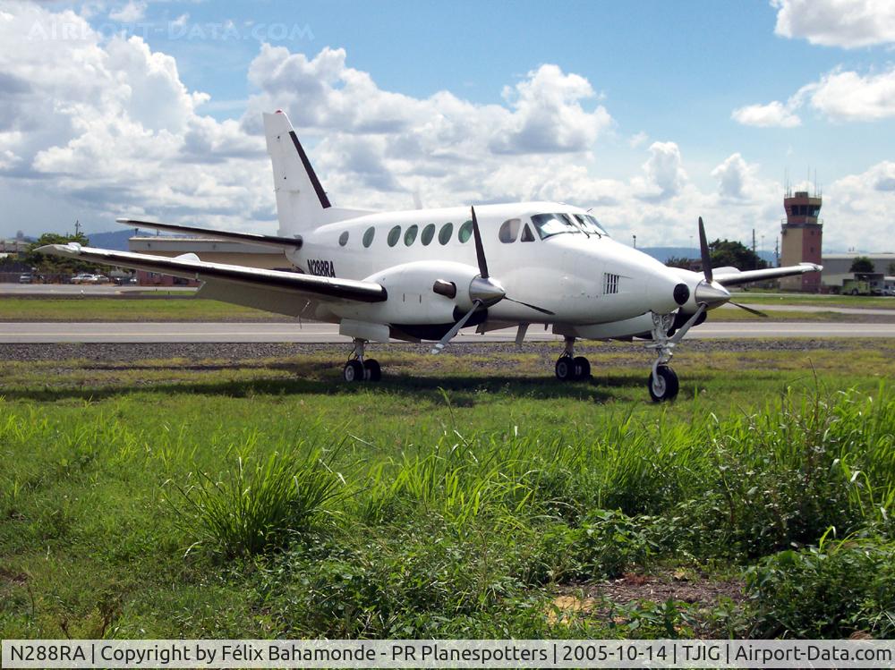 N288RA, 1969 Beech 100 King Air C/N B-5, parket at SIG.