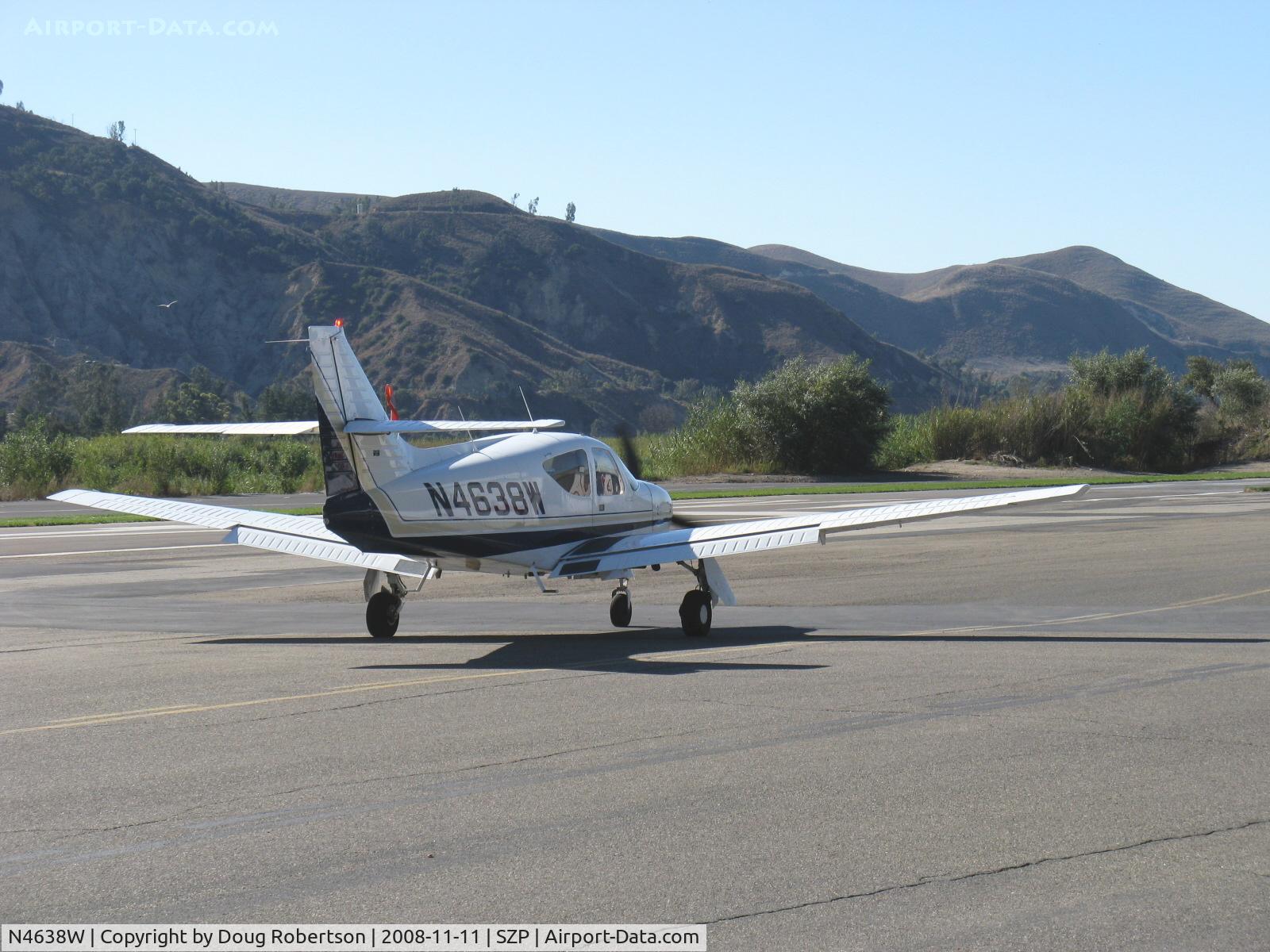 N4638W, 1977 Rockwell International 112TCA Commander C/N 13168, 1977 Rockwell 112TC-A TURBO ALPINE COMMANDER, Lycoming TIO-360-C1A6D 210 Hp, taxi to Rwy 04