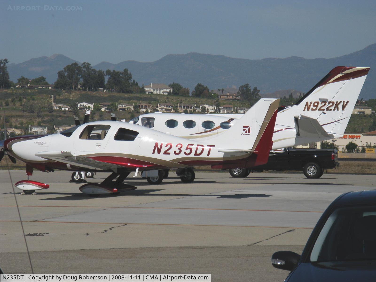 N235DT, Cessna LC41-550FG C/N 411066, 2008 Cessna 400 LC41-550FG, Continental TSIO-550C two turbochargers-two intercoolers 310 Hp