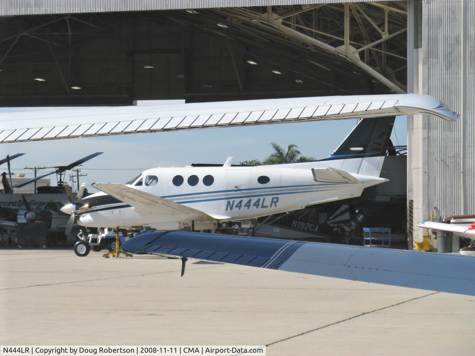 N444LR, 1996 Beech C90A King Air C/N LJ-1447, 1996 Beech C90A KING AIR, two P&W(C)PT6A-21s 550 Hp each