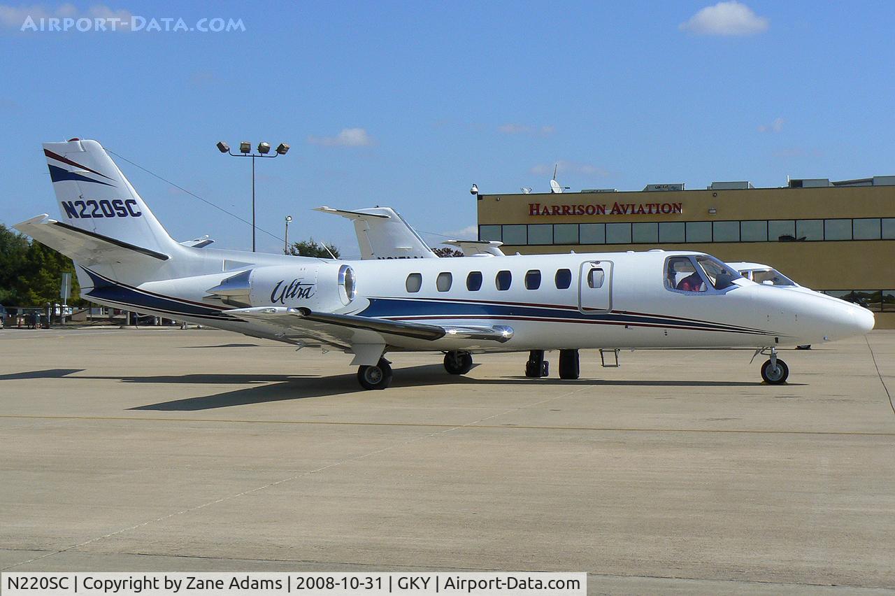 N220SC, 1995 Cessna 560 Citation Ultra C/N 560-0326, New Paint! at Arlington Municipal