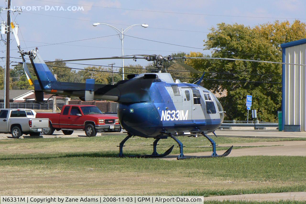 N6331M, 1998 MBB Bo-105LS-A3 C/N 2051, At Grand Prairie Municipal