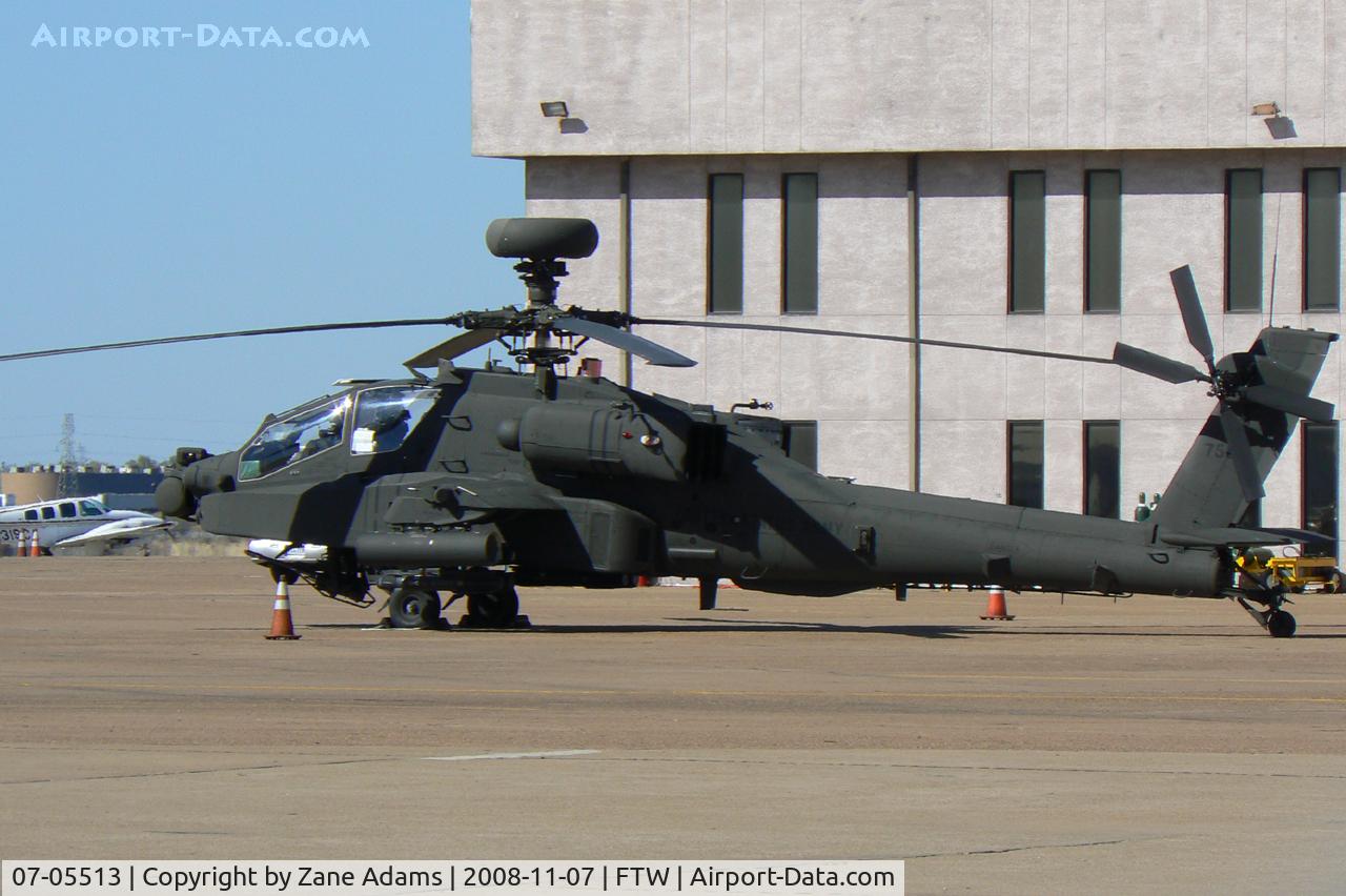 07-05513, 2007 Boeing AH-64D Longbow Apache C/N PVD513, Longbow Apache at Meacham Field