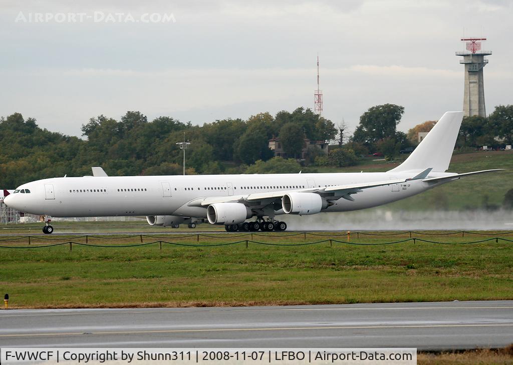 F-WWCF, 2008 Airbus A340-642X C/N 933, C/n 933 - To be A6-EHJ with future Ferrari c/s