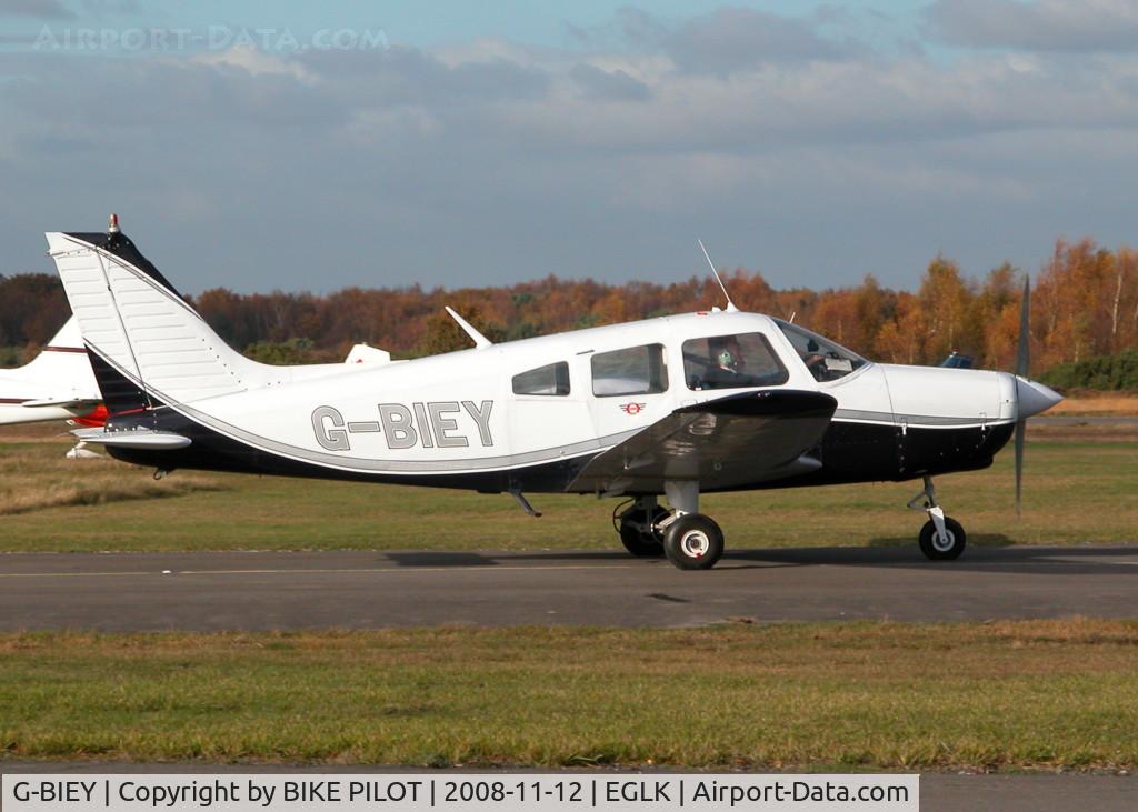 G-BIEY, 1976 Piper PA-28-151 Cherokee Warrior C/N 28-7715213, VISITING PA-28