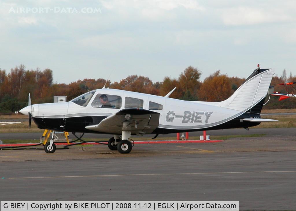 G-BIEY, 1976 Piper PA-28-151 Cherokee Warrior C/N 28-7715213, VISITING PA-28