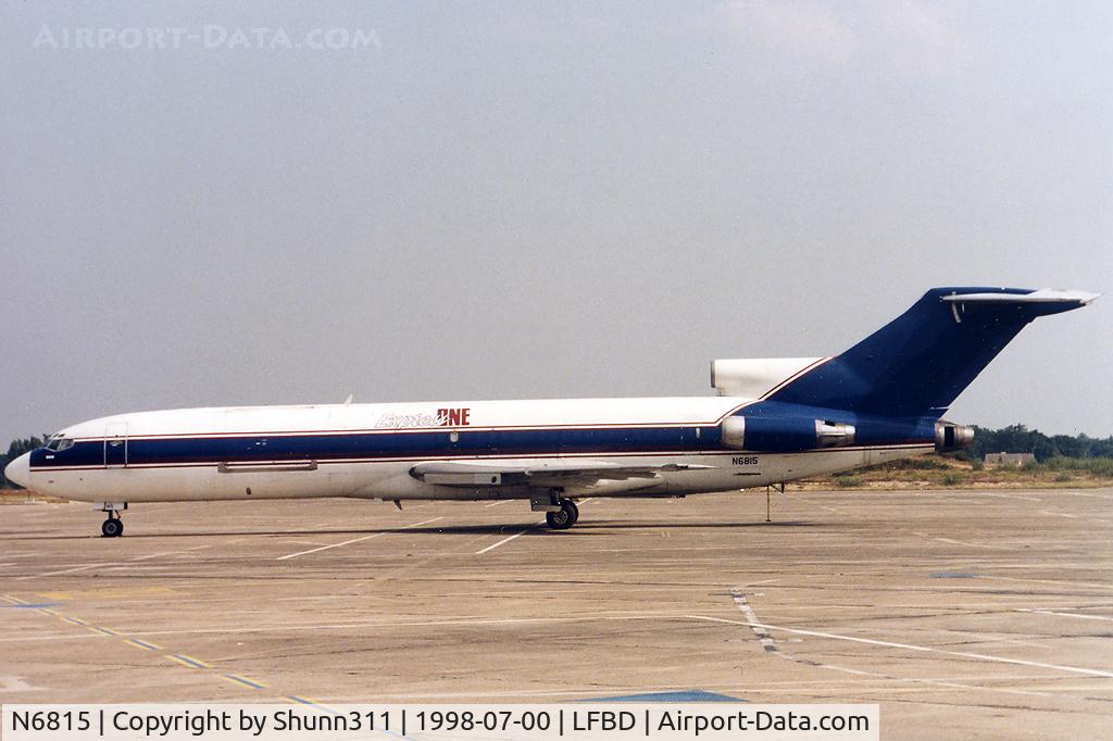 N6815, 1968 Boeing 727-223 C/N 19490, PArked at the Cargo area...