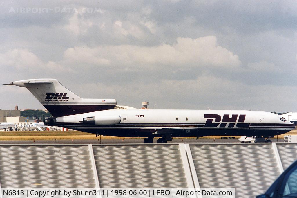 N6813, 1968 Boeing 727-223 C/N 19488, Parked at the Cargo area...