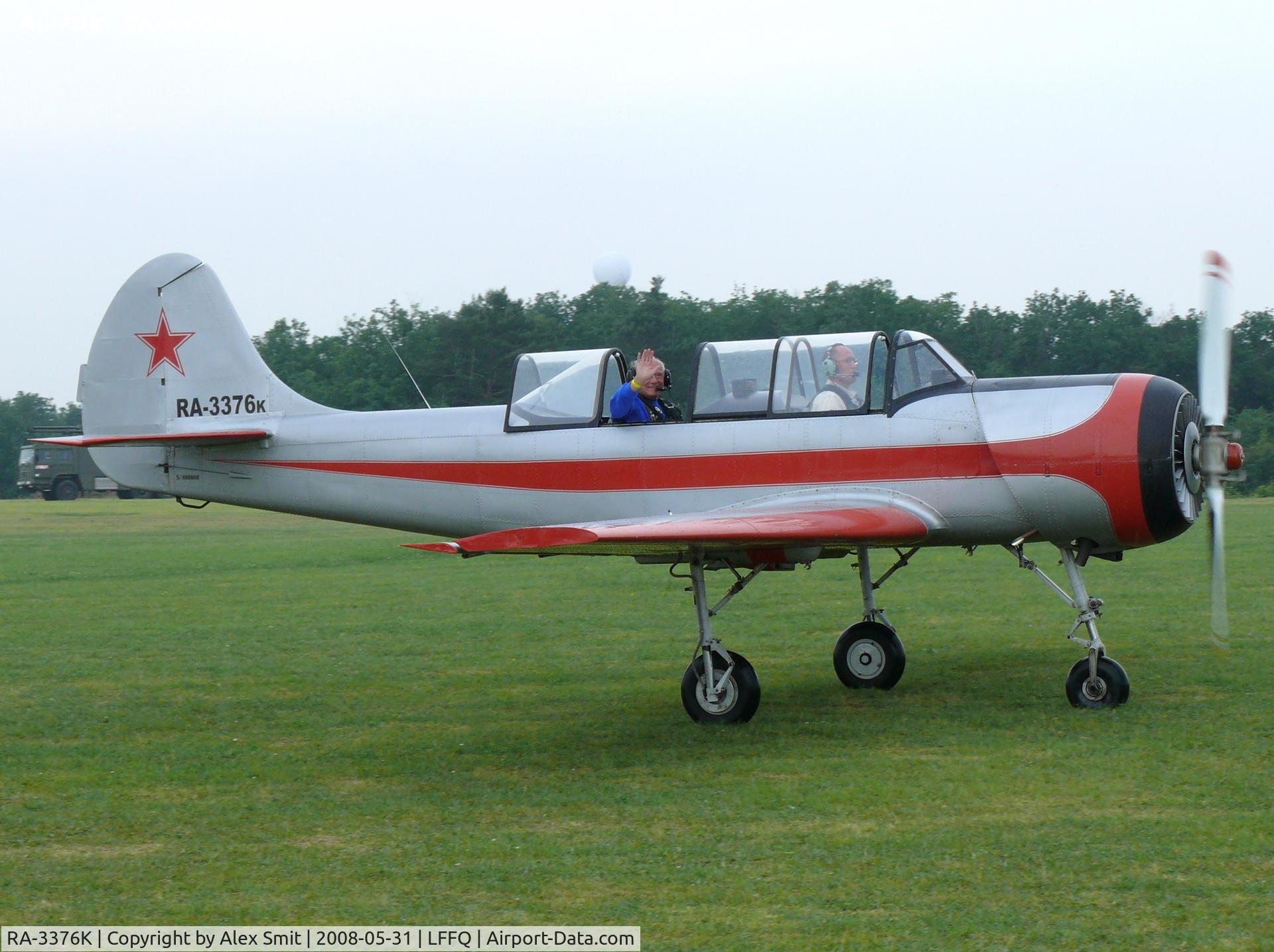 RA-3376K, 1988 Yakovlev Yak-52 C/N 888808, Yakovlev Yak-52 RA-3376K
