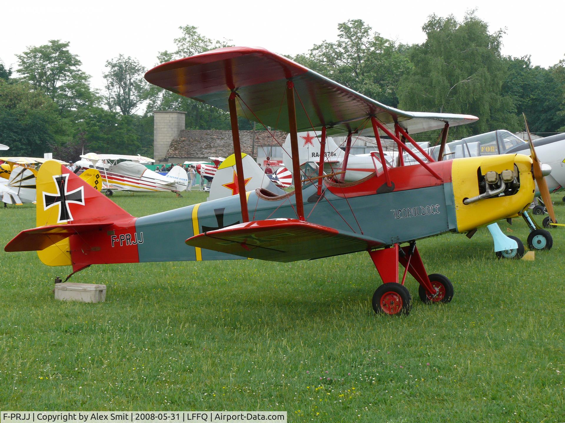 F-PRJJ, Leopoldoff L-55 Colibri C/N LF-0193, Leopoldoff L55 F-PRJJ painted in a German Air Force'ish' c/s