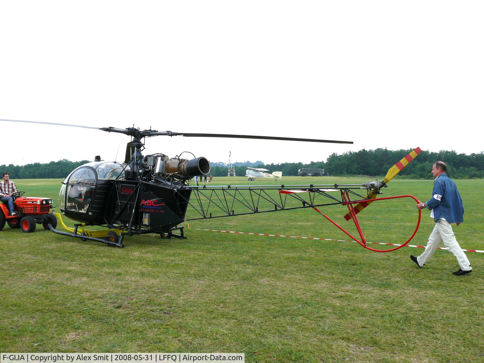 F-GIJA, Eurocopter SE-313B Alouette II C/N 1570, Aerospatiale SA313B Alouette II F-GIJA