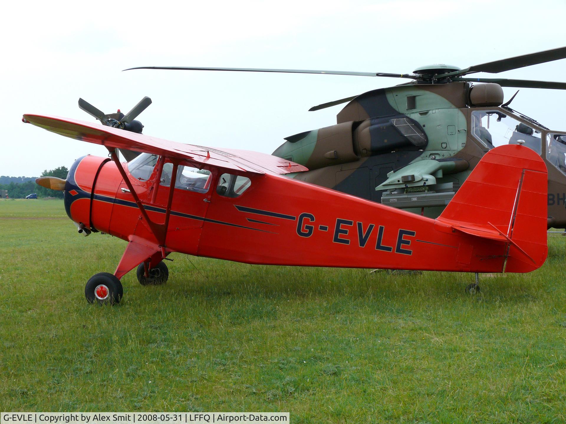 G-EVLE, 1939 Rearwin 8125 Cloudster C/N 803, Rearwin 8125 Cloudster G-EVLE