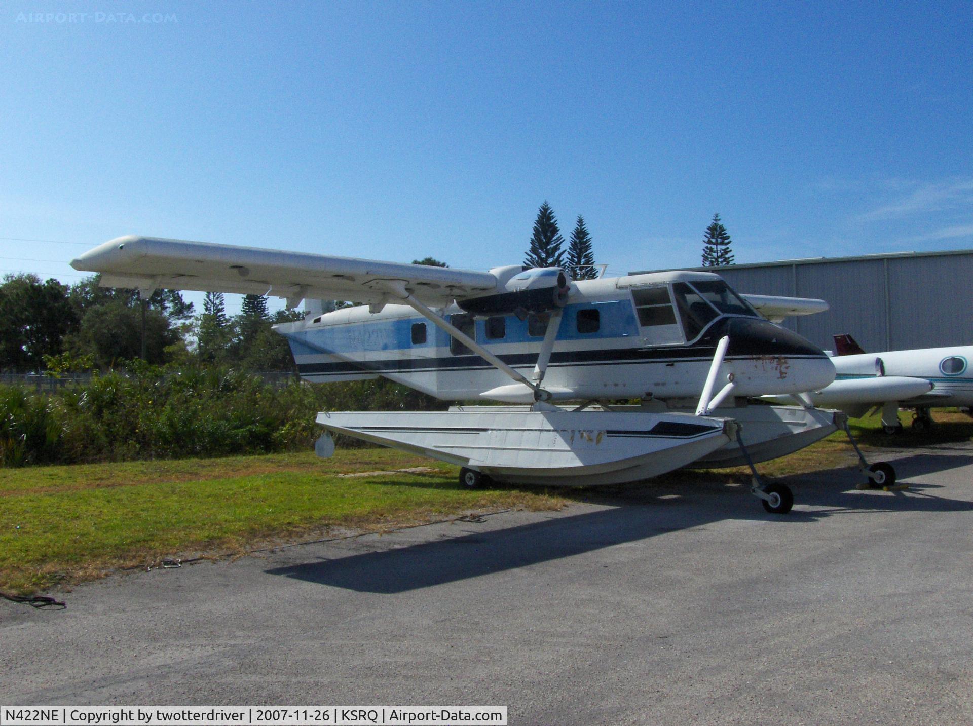 N422NE, GAF N22B Nomad C/N N22B-105, Looking a little worse for wear!