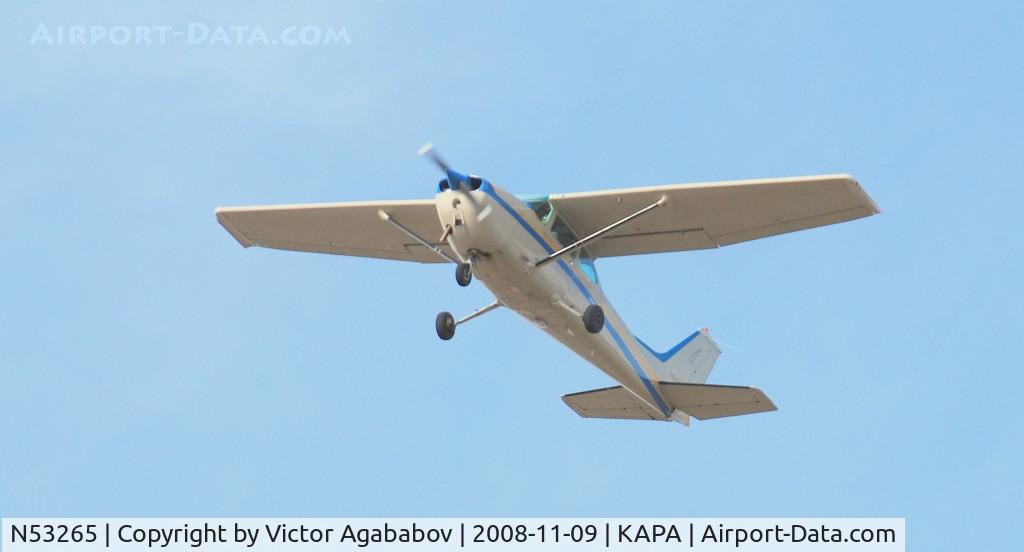 N53265, 1981 Cessna 172P C/N 17274714, Landing At Centennial