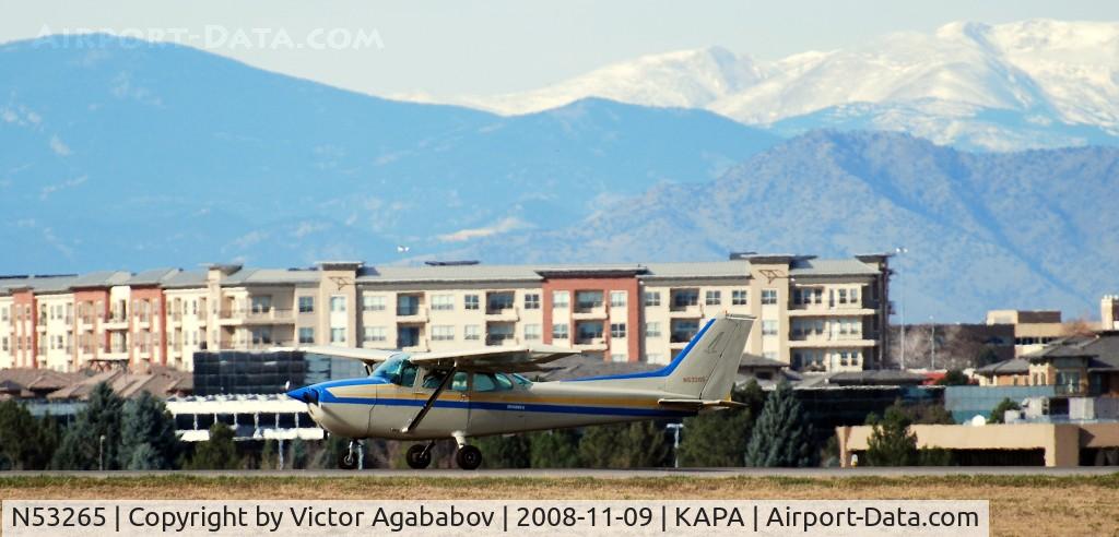 N53265, 1981 Cessna 172P C/N 17274714, After Landing At Centennial