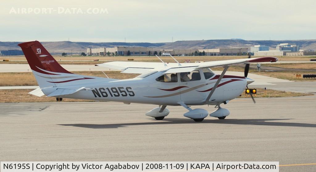 N6195S, Cessna T182T Turbo Skylane C/N T18208887, At Centennial