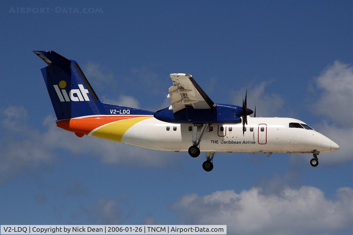 V2-LDQ, 1988 De Havilland Canada DHC-8-102 Dash 8 C/N 113, /