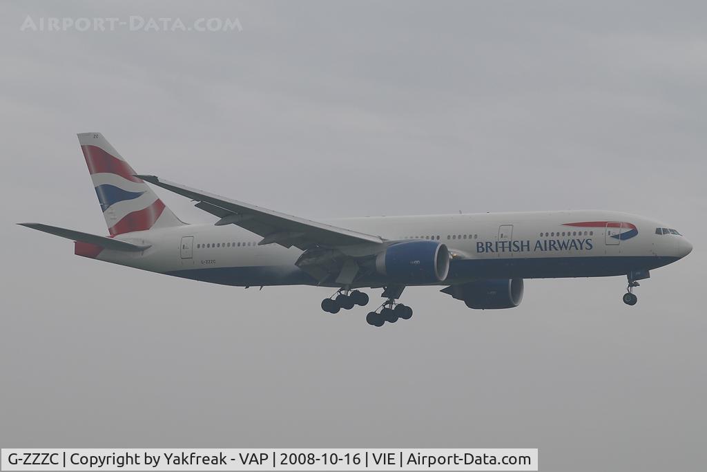 G-ZZZC, 1995 Boeing 777-236 C/N 27107, British Airways Boeing 777-200