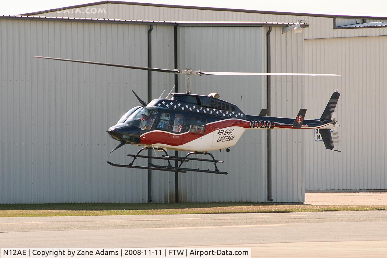 N12AE, 1981 Bell 206L-1 LongRanger II C/N 45649, At Meacham Field