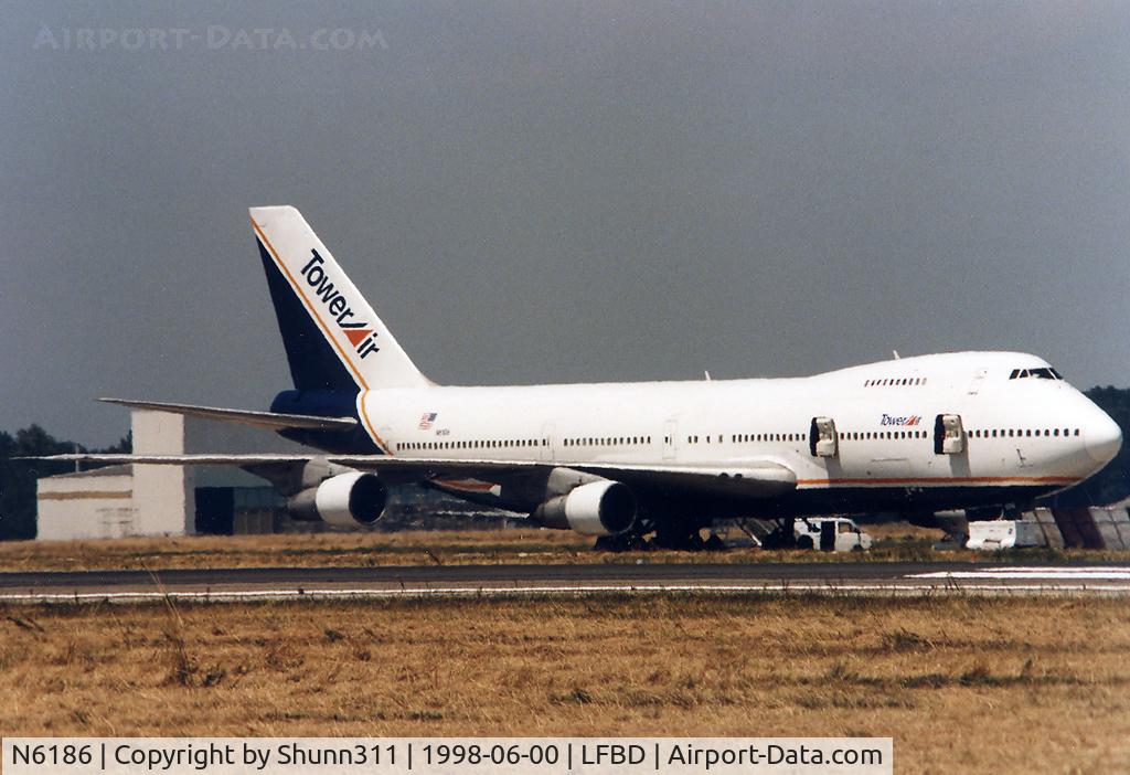 N6186, 1978 Boeing 747-212B C/N 21439, Used for French World Cup 1998 for fans...