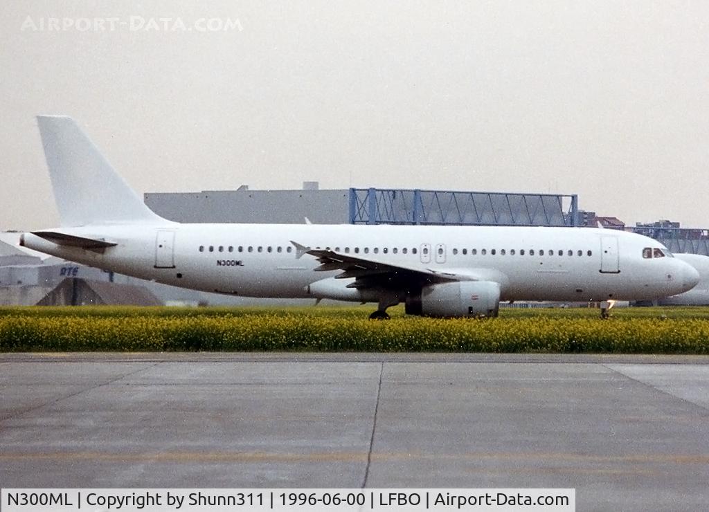 N300ML, 1992 Airbus A320-231 C/N 317, All white c/s for this A320...
