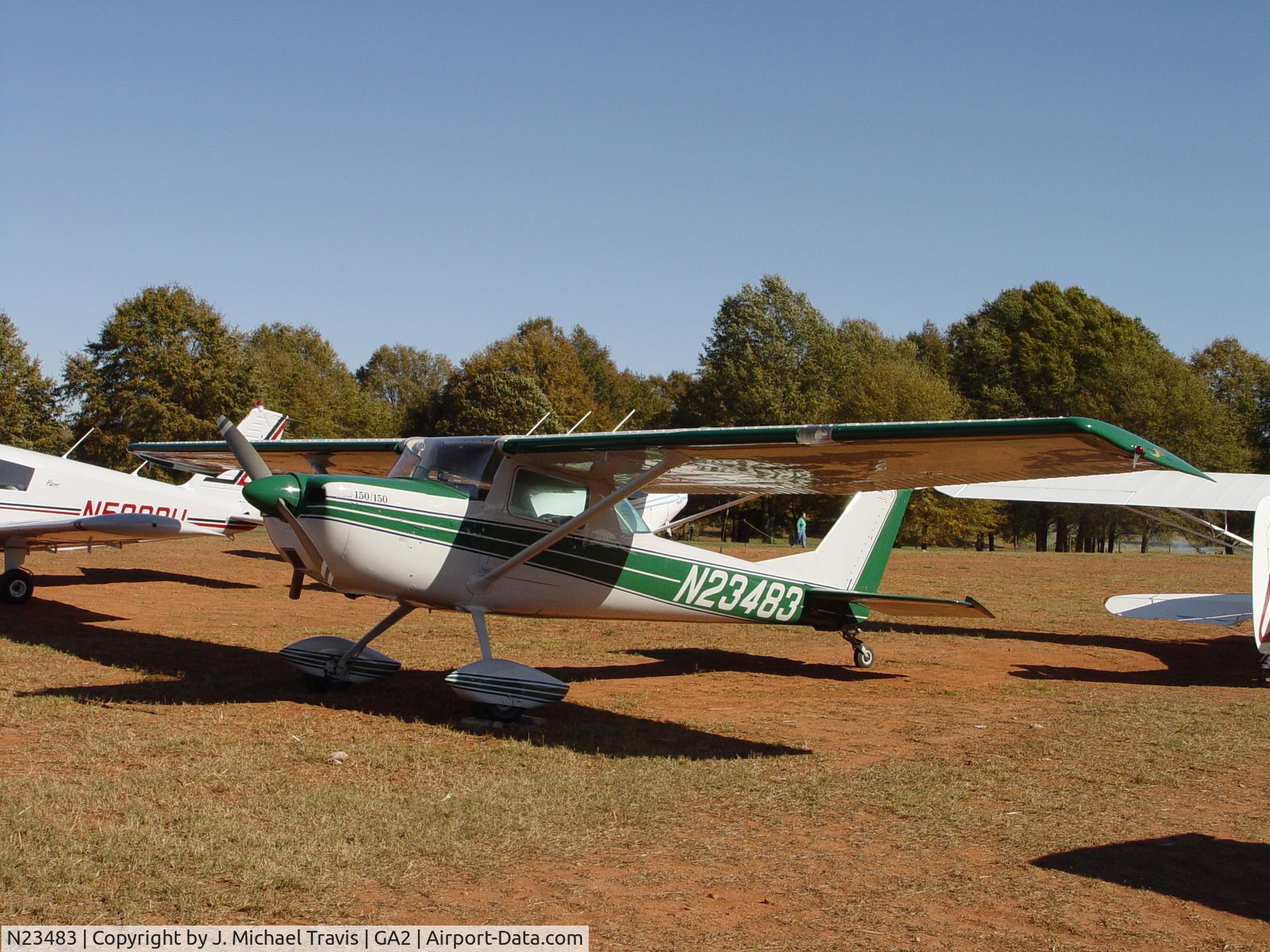N23483, 1968 Cessna 150H C/N 15068982, N23483