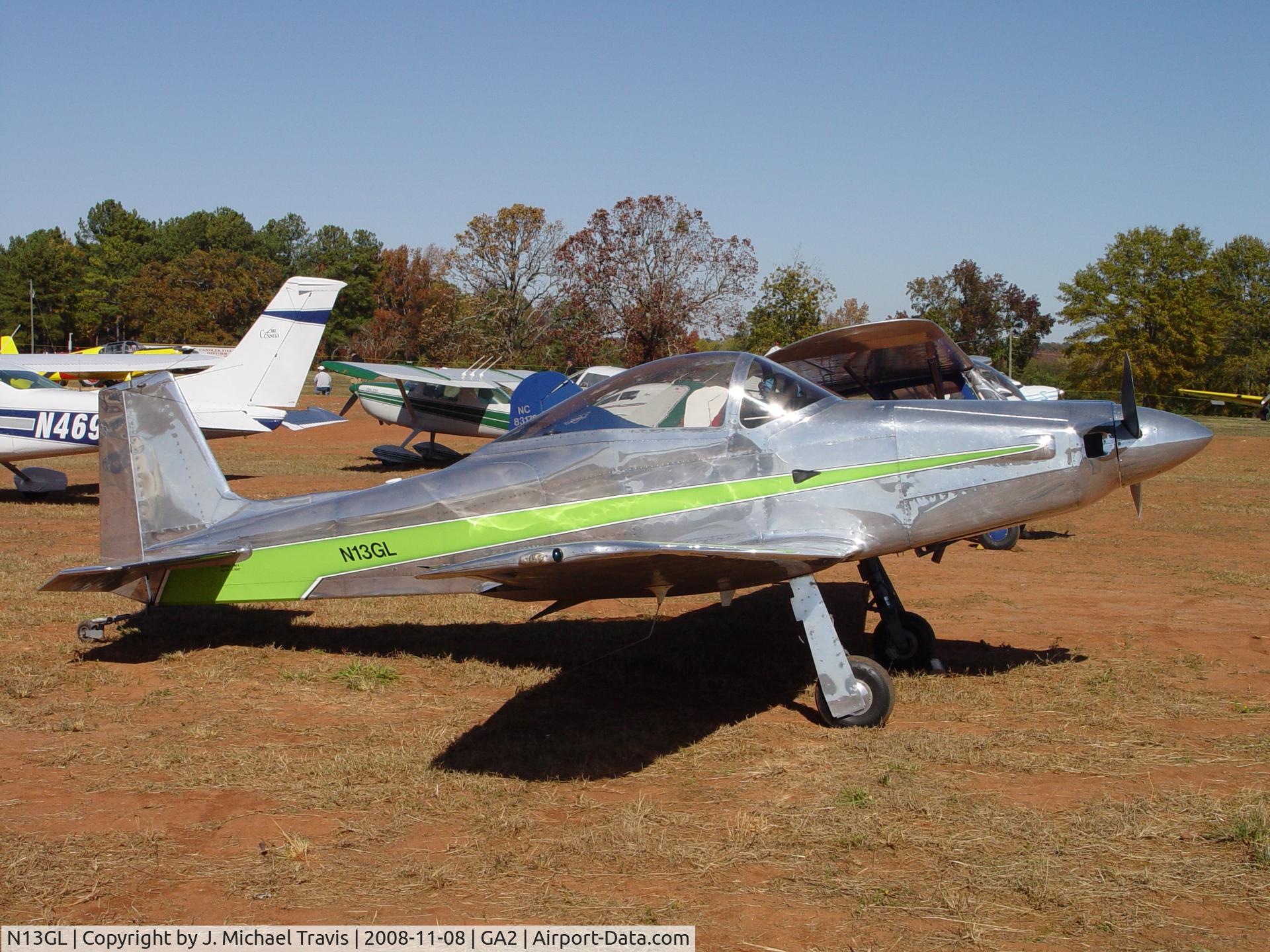 N13GL, 1984 Bushby Mustang II C/N 147, Look at that shine!