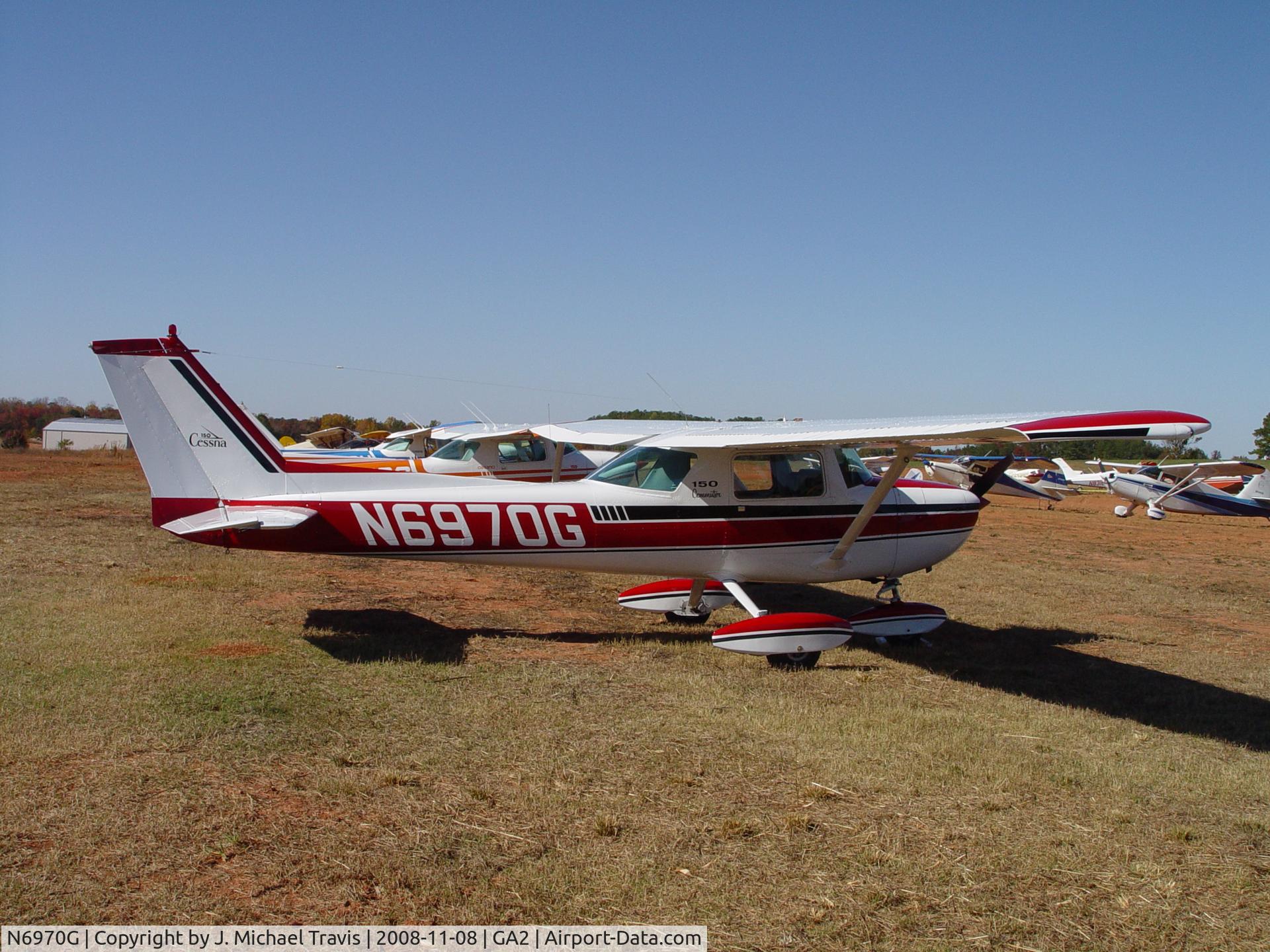 N6970G, 1970 Cessna 150L C/N 15072470, N6970G at Peachstate.