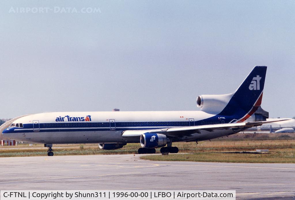 C-FTNL, 1974 Lockheed L-1011-385-1-15 TriStar 100 C/N 193E-1073, Rolling holding point rwy 32R for departure...