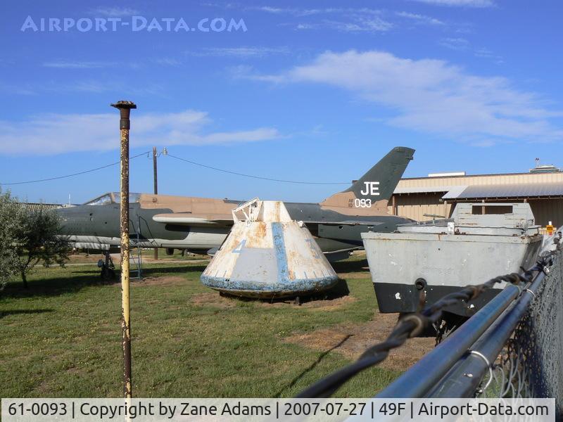 61-0093, 1961 Republic F-105D Thunderchief C/N D288, At the Texas Air Museum - Slaton, TX