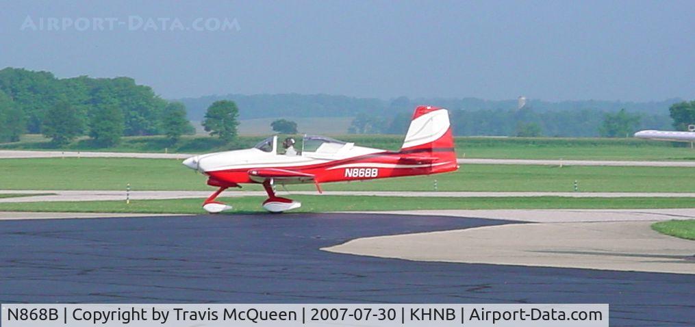 N868B, 2007 Vans RV-7A C/N 71067, Taxing to ramp...