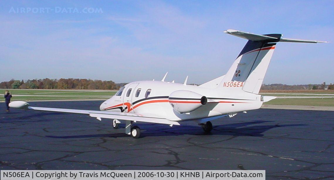 N506EA, 2005 Eclipse Aviation Corp EA500 C/N EX500-107, Parked on ramp in front of Terminal....